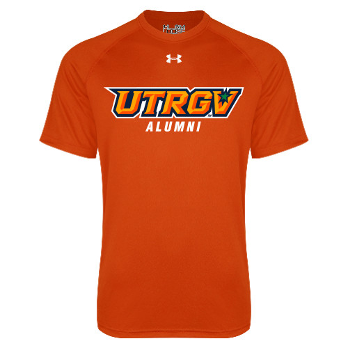  Under Armour Orange Tech Tee - Alumni