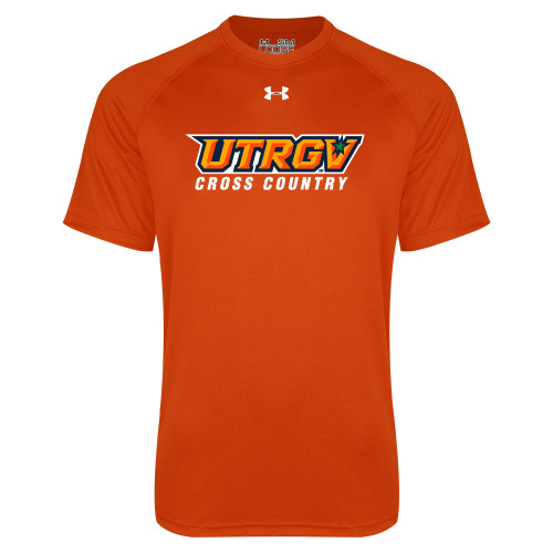  Under Armour Orange Tech Tee - Cross Country