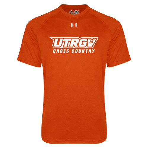  Under Armour Orange Tech Tee - Cross Country