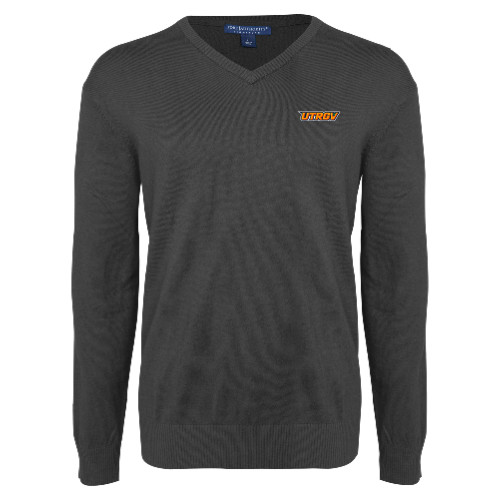Main Image for  Charcoal Heather VNeck Sweater