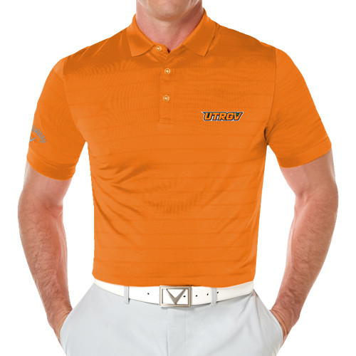  Callaway Orange Opti Vent Polo - UTRGV Primary Logo