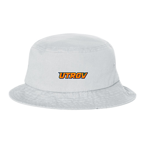  Sportsman White Bucket Hat - UTRGV Primary Logo