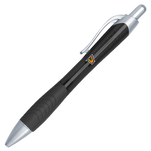  Metallic Mykonos Black Pen - V Secondary Logo