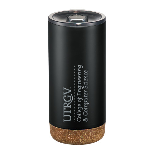  Valhalla Vacuum Insulated Black Tumbler 16oz - UTRGV - College of Engineering and Computer Science Engraved