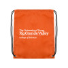 Thumbnail image for  Orange Drawstring Backpack
