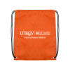 Thumbnail image for  Orange Drawstring Backpack