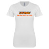 Thumbnail image for  Next Level Womens White Boyfriend Tee