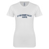 Thumbnail image for  Next Level Womens White Boyfriend Tee