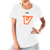 Thumbnail image for  Under Armour Womens White Charged Cotton Tee