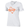 Thumbnail image for  Champion Womens White VNeck Tee