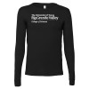 Thumbnail image for  Bella + Canvas Black Jersey Cotton Long Sleeve T Shirt