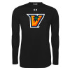 Thumbnail image for  Under Armour Black Long Sleeve Tech Tee