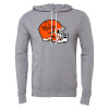 Thumbnail image for  Bella + Canvas Heather Grey Fleece Hood