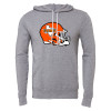 Thumbnail image for  Bella + Canvas Heather Grey Fleece Hood