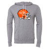 Thumbnail image for  Bella + Canvas Heather Grey Fleece Hood
