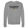 Thumbnail image for  Bella + Canvas Heather Grey Fleece Crew