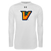 Thumbnail image for  Under Armour White Long Sleeve Tech Tee