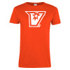 Thumbnail image for  Womens Orange Short Sleeve Tee