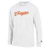 Thumbnail image for  Champion White Long Sleeve T Shirt