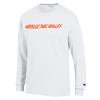 Thumbnail image for  Champion White Long Sleeve T Shirt