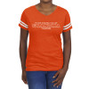 Thumbnail image for  Fall Rush Ladies Orange 60/40 Football Tee