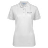 Thumbnail image for  Womens Silk Touch White Pique Polo
