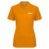 Thumbnail image for  Womens Silk Touch Orange Pique Polo