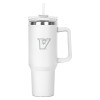 Thumbnail image for  Hippo White Mug & Straw Lid with Twist Closure 40 oz