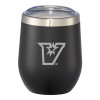 Thumbnail image for  Corzo Vacuum Insulated Black Cup 12oz