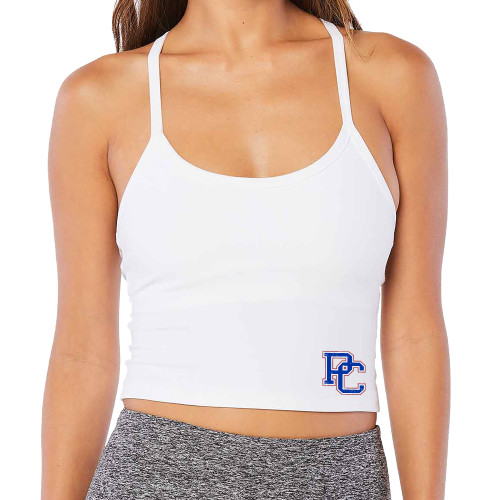  Beyond Yoga Womens Cloud White Spacedye Slim Racerback Cropped Tank - Official Artwork
