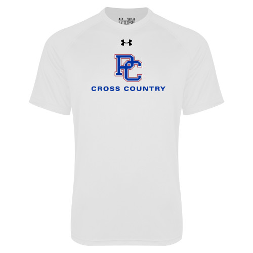  Under Armour White Tech Tee - Cross Country