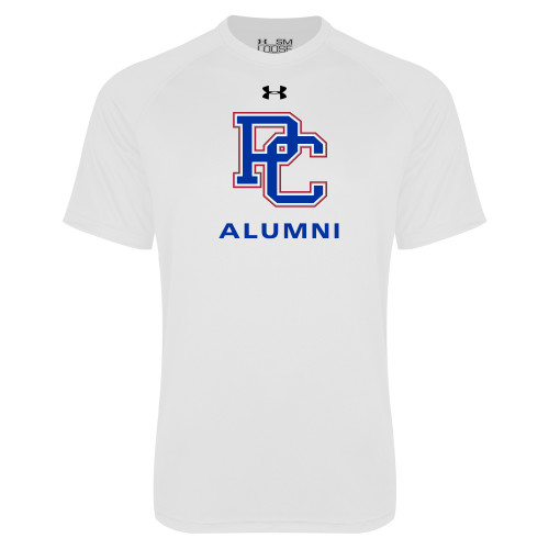  Under Armour White Tech Tee - Alumni