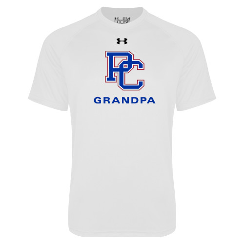  Under Armour White Tech Tee - Grandpa