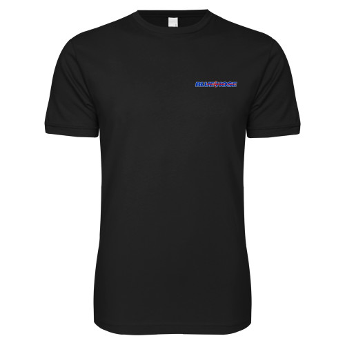  Next Level Black SoftStyle T Shirt - Blue Hose