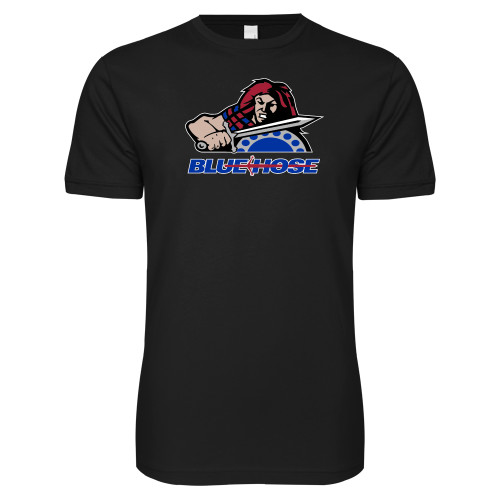  Next Level Black SoftStyle T Shirt - Mascot