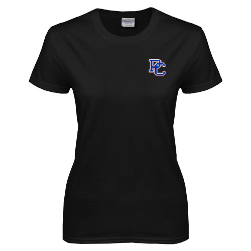  Womens Black Short Sleeve Tee - PC