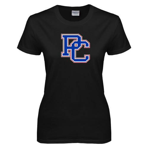 Womens Black Short Sleeve Tee - PC