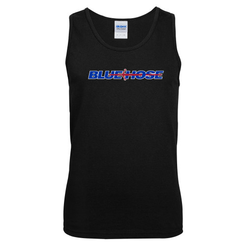  Black Tank Top - Blue Hose