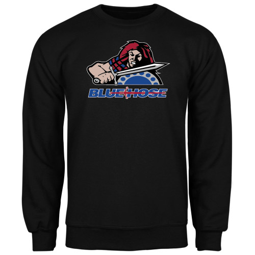  College Black Fleece Crew - Mascot