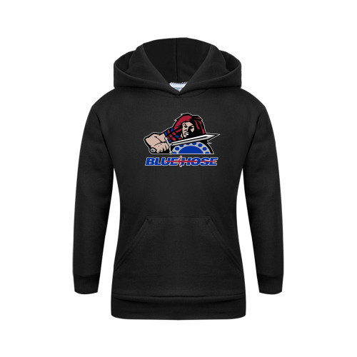  College Youth Black Fleece Hoodie - Mascot