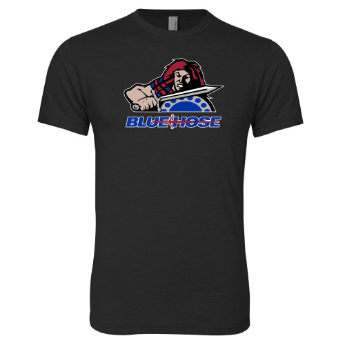  Next Level Black Triblend Tee - Mascot