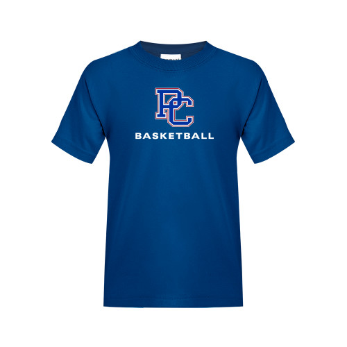  College Youth Royal T Shirt - Basketball