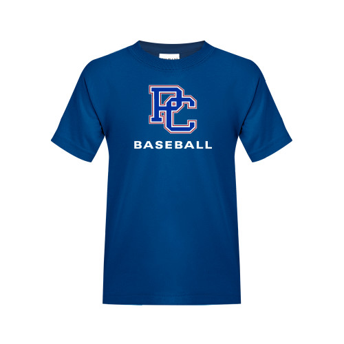  College Youth Royal T Shirt - Baseball