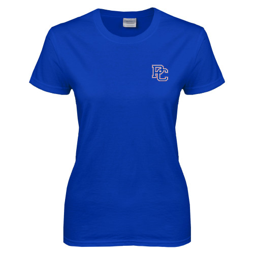  Womens Royal Short Sleeve Tee - PC
