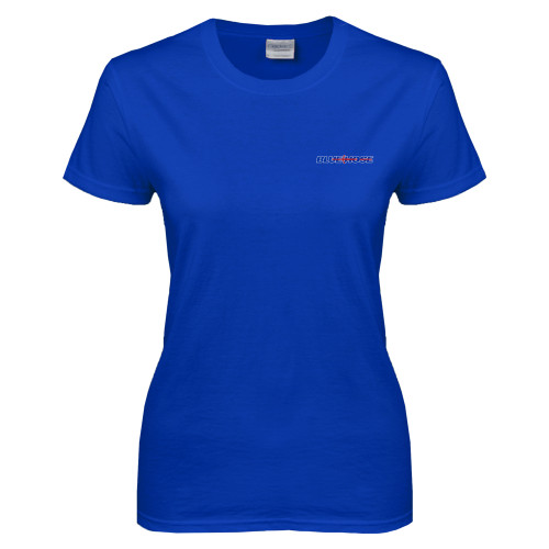  Womens Royal Short Sleeve Tee - Blue Hose