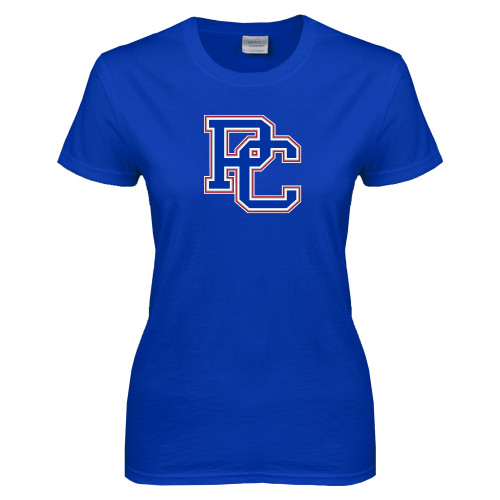  Womens Royal Short Sleeve Tee - PC