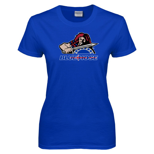  Womens Royal Short Sleeve Tee - Mascot