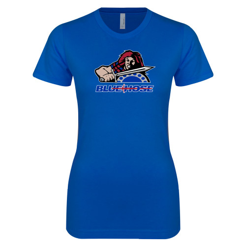  Next Level Womens Royal Boyfriend Tee - Mascot