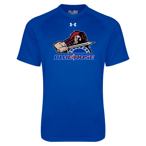  Under Armour Royal Tech Tee - Mascot