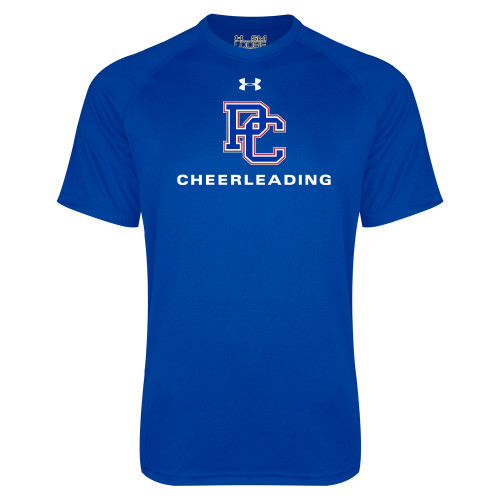  Under Armour Royal Tech Tee - Cheerleading